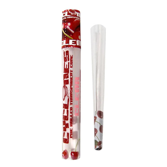 Buy Cyclones Flavored Pre-Rolled Transparent Cone Cherry flavor at Highjack India