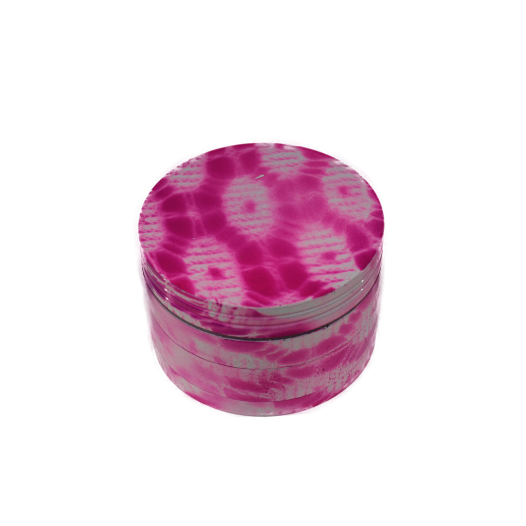 RHINO Herb Grinder Pink Abstract-63mm - HighJack